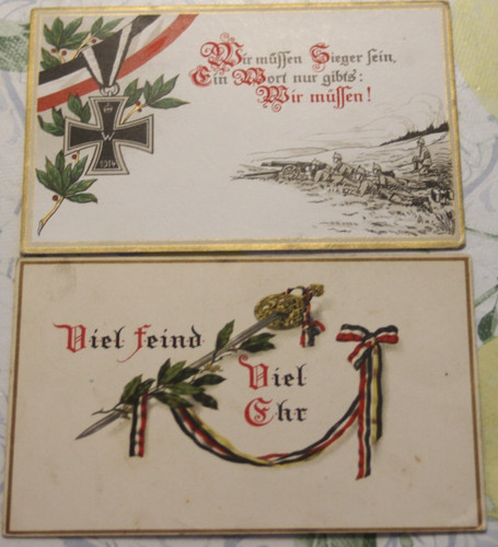 Field post ww1 1915 1916 - post,