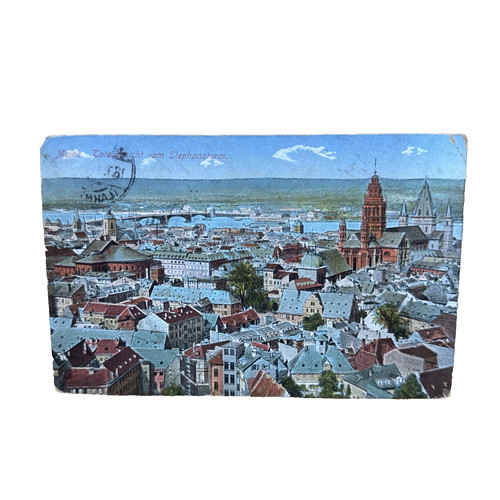 Postkarte ansichtskarte mainz - postkarte,