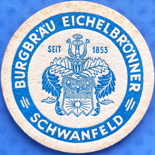 Old beer mat burgbräu - old,