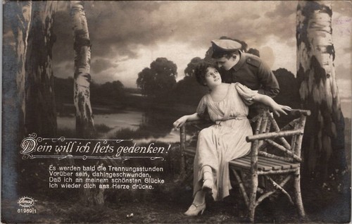 1918 postcard german reich - postcard,