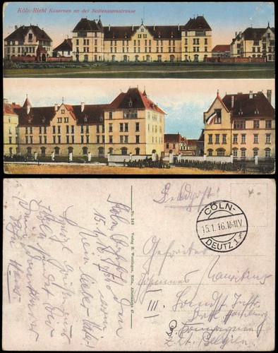 Postcard riehl cologne - postcard, riehl-cologne