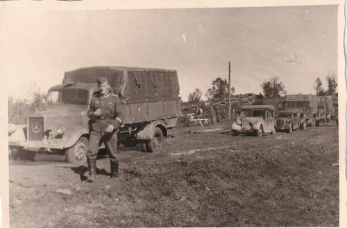 Photo vehicles the - in, mud