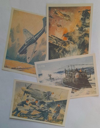 Field postcards world war 4 - postcards,