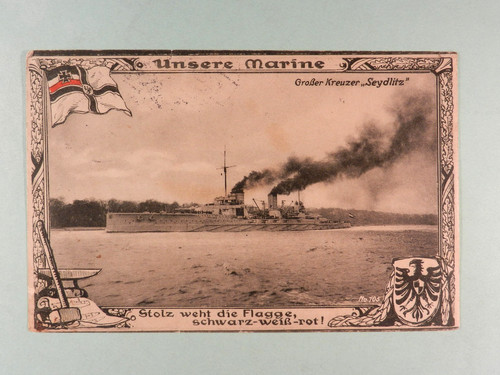 Postcard our navy large - postcard,