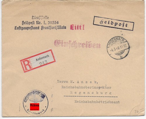 Posta militare fpnr - fpnr., 31554