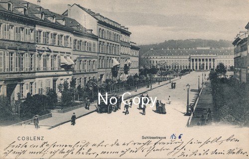 Old postcard coblenz - postcard, koblenz