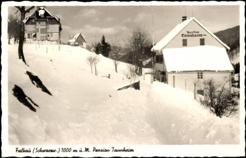 Postcard falkau feldberg - postcard,