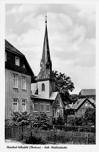 Clausthal zellerfeld postcard - clausthal-zellerfeld,
