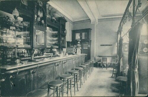 Postcard baden american - baden-baden,