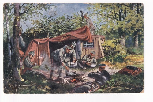 Postcard willy moralt world - willy,