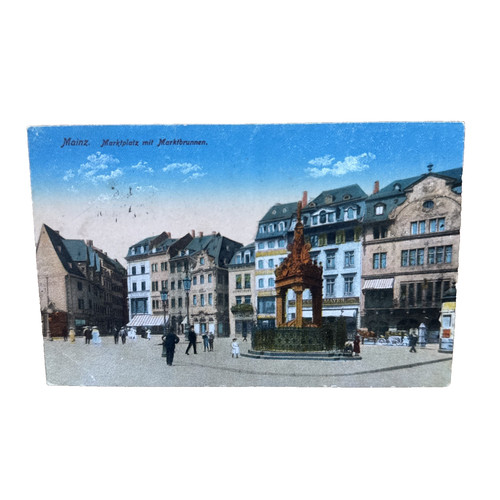 Postkarte ansichtskarte mainz - postkarte,
