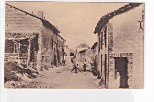 Postcard marie py - marie-à-py, marne