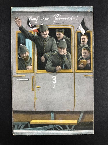 Color postcard laughing - ak, color.