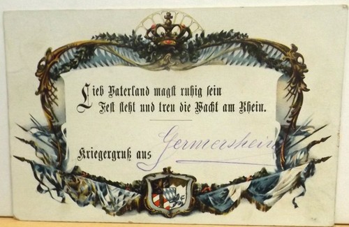 Field post postcard helicolor - field,