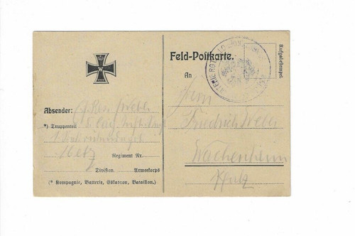 Germany 1915 feld - germany,