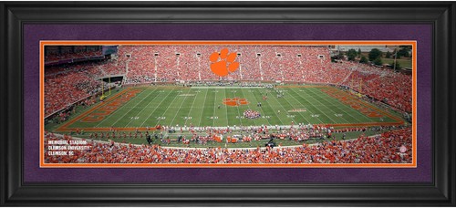 Clemson tigers framed 10x30 - tigers,