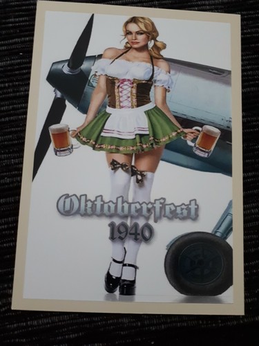 Ww2 field postcard - field,
